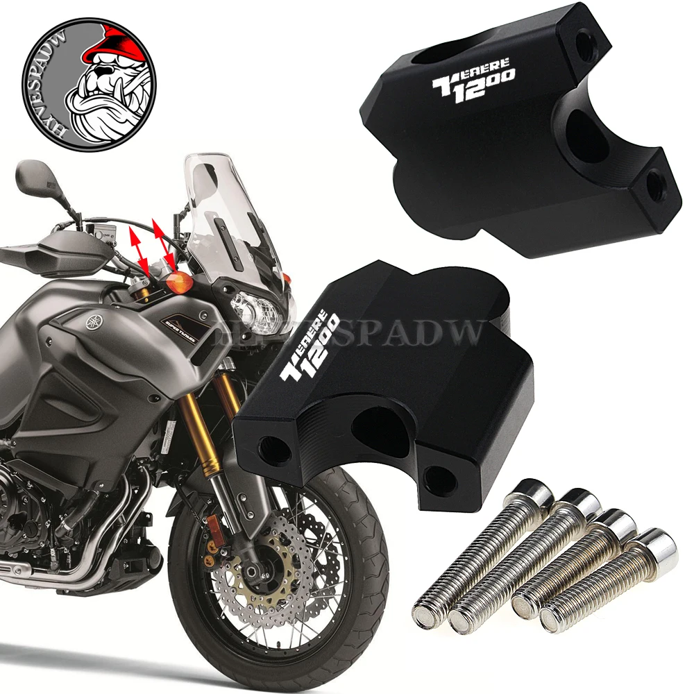 

Motorcycle HandleBar Riser Handle Bar Mount Clamp Adapter for Yamaha XT1200Z SUPER TENERE 1200 XTZ1200 XTZ XT Z 2010 - 2020