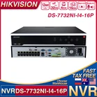 Видеорегистратор Hikvision NVR 32CH DS-7732NI-I416P H.265 + 16POE 4HDD CCTV NVR видеорегистратор с разрешением 6812 Мп P2P сигнализация двустороннего разговора входвыход