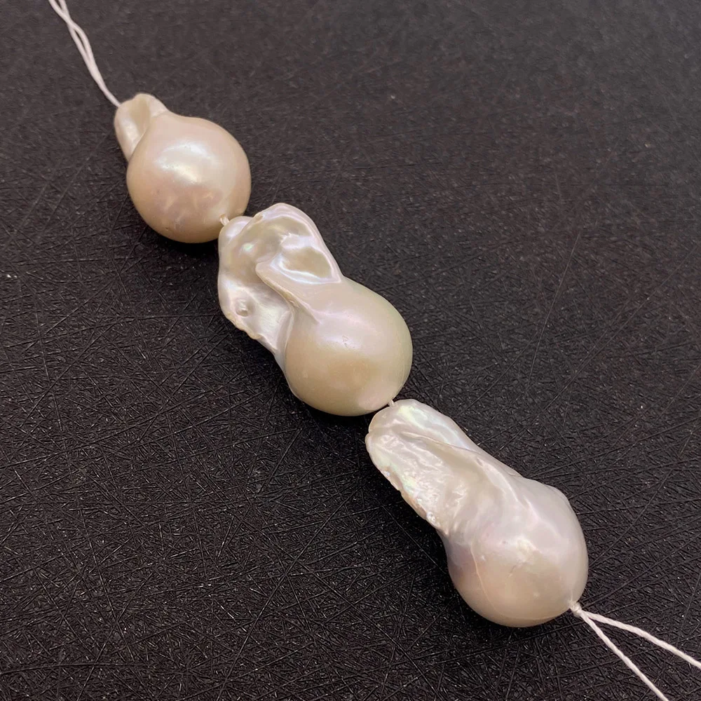 Бусины из натурального жемчуга Ожерелье Неправильной Формы для женщин бусины