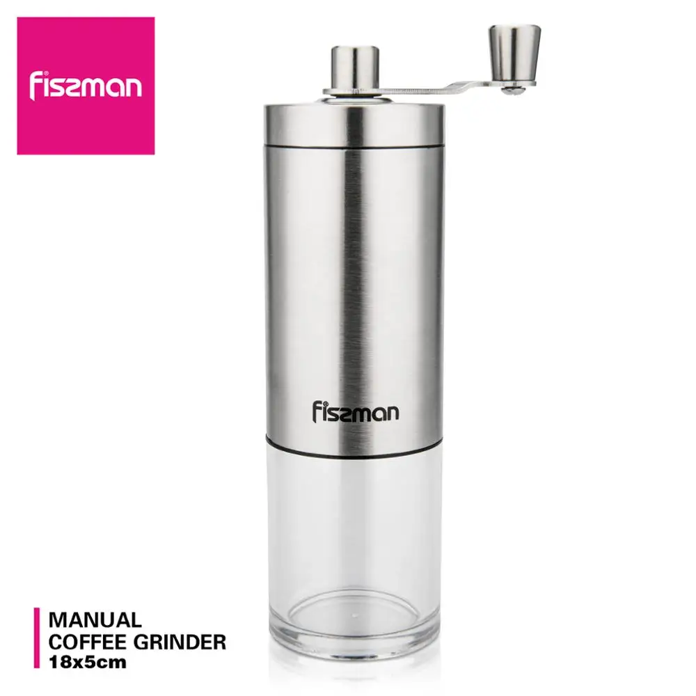 Ручная кофемолка Fissman с керамической мельницей инструменты для кофе|Мельницы| |