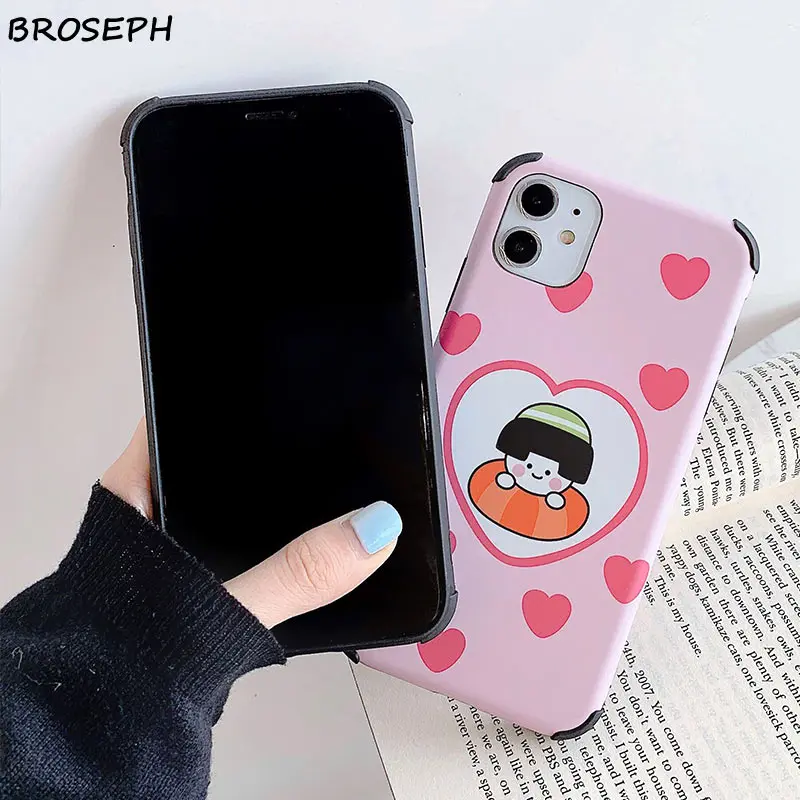 Cute Cartoon Anime Phone Case For iPhone 11 Pro Max X XR XS Soft TPU Love Bear Back Cover 7 8 Plus Fundas |