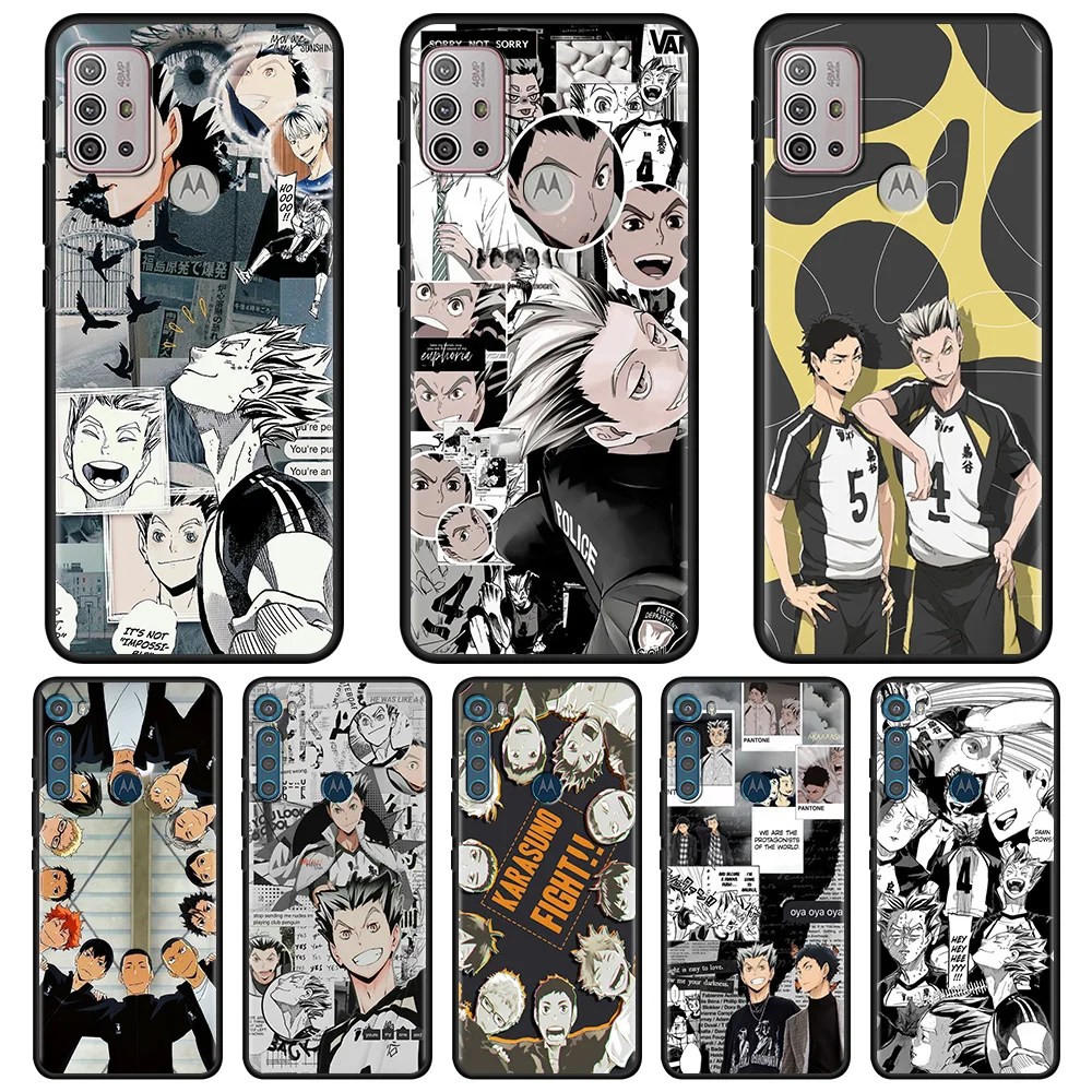 

Case For Moto One Fusion Plus G Stylus G100 G60s G40 Fusion G50 G30 G20 G10 G9 G8 Plus Play Power Haikyuu Volleyball Anime Japan