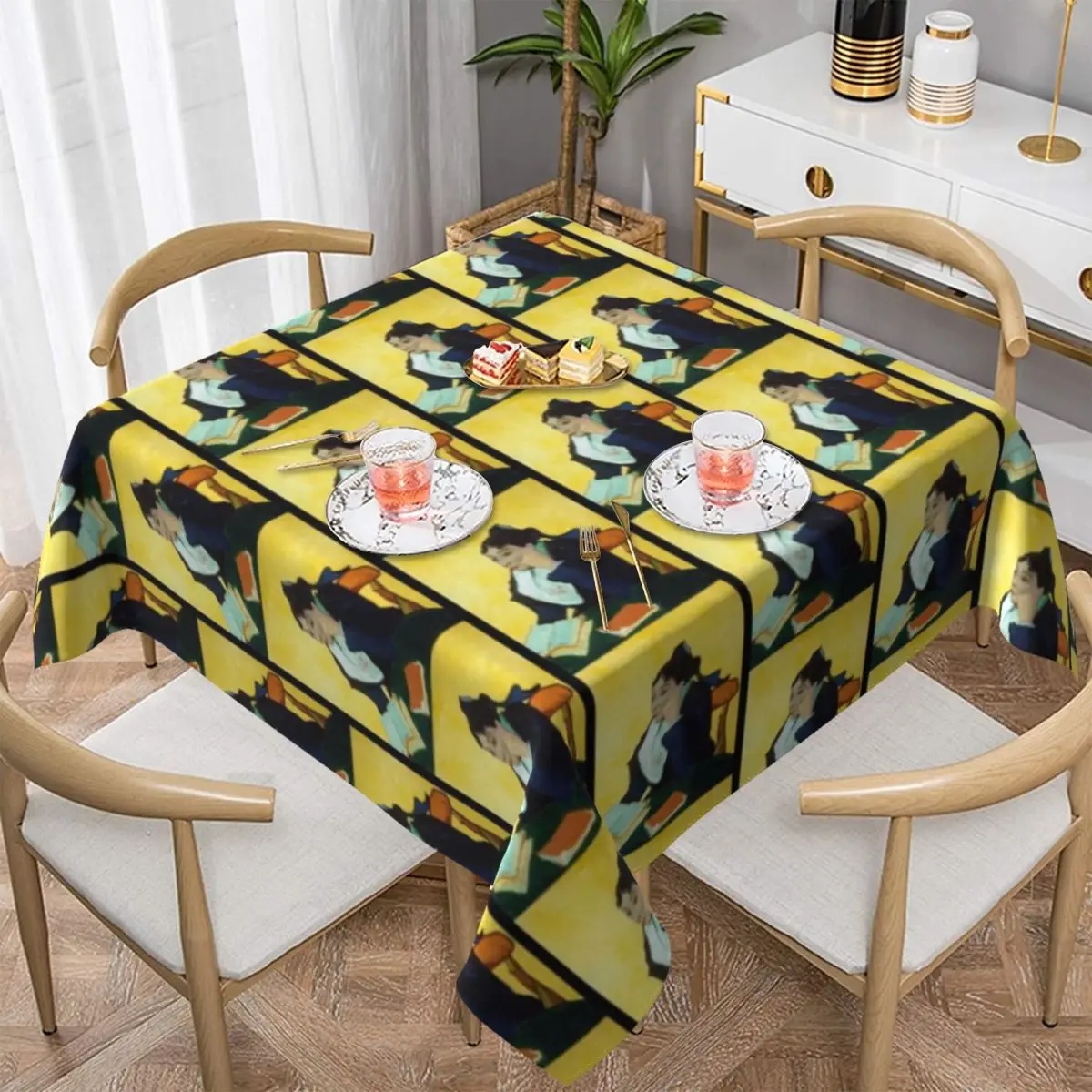 

Vincent Van Gogh Tablecloth Cheap Elegant Table Cover Buffet Custom Protector Polyester Table Cloth
