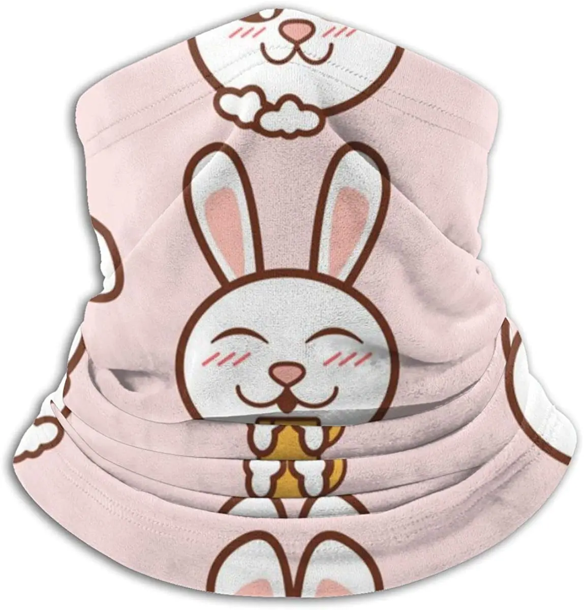 Шейный Гетр ветрозащитная бандана для лица с милыми кроликами волшебный шарф