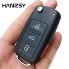 3 + 14 кнопочный раскладной чехол для ключа для Volkswagen VW Touareg