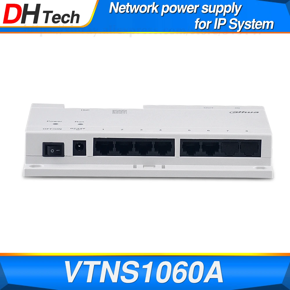 Зазор Dahua оригинальный VTNS1060A видеодомофон POE переключатель для ip системы VTO2000A