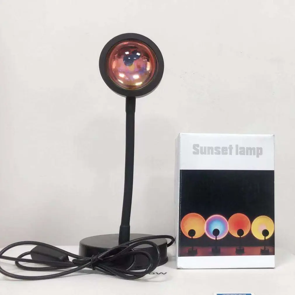 Mini Projector Atmosphere Night Light Projection Lights 16 Colors Remote Control Bedroom Cute Night Projection Lamp USB Plug