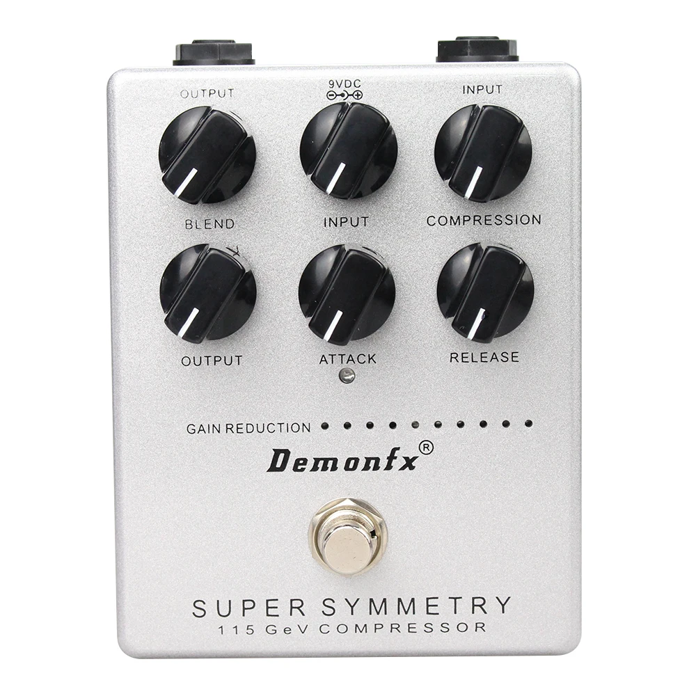 NEW Demonfx High Quality For Bass Super Symmetry Compressor Effect Pedal Guitar Accessories | Спорт и развлечения