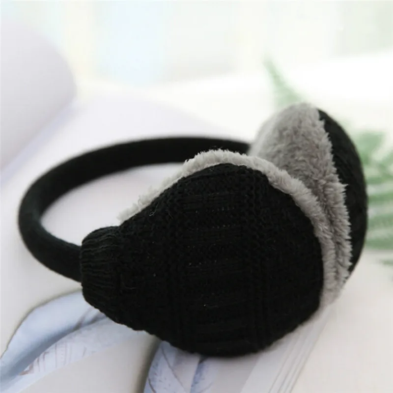 

Winter Warm Earmuffs Knitted Children Ear Muffs for Boy Earmuffs for Girls Baby Gift Ear Warmers Winter Accessories Ear Muffs