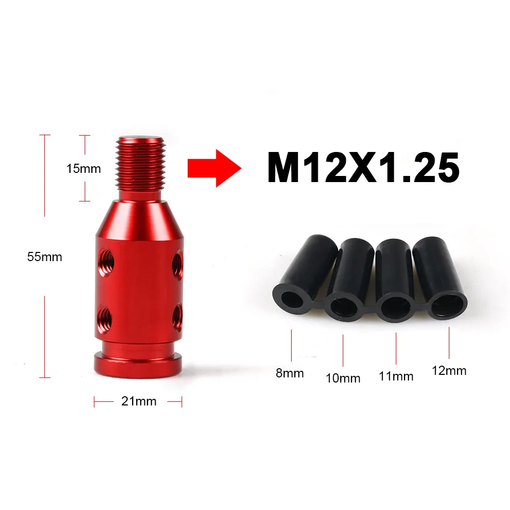 Для M10x1.5/M12x1.25 ручной автомобильный адаптер для ручки из алюминиевого