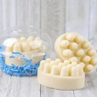 4-полостная силиконовая форма для мыла для массажной терапии, инструменты для изготовления батонного мыла, самодельная форма для овального спа-мыла, силиконовая форма для мыла