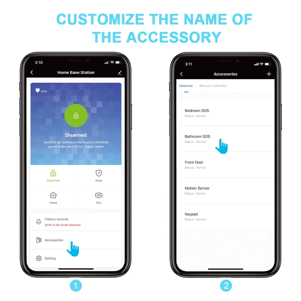 Кнопка аварийной сигнализации Wi Fi система с дистанционным управлением через