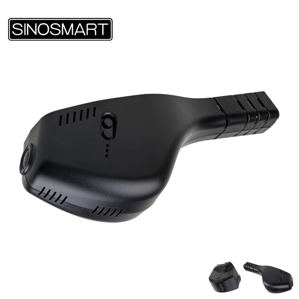 SINOSMART Novatek 96672 автомобильный Wifi DVR для Jetta Touareg Polo Passat Touran Tiguan Bora Magotan Golf и т. д.