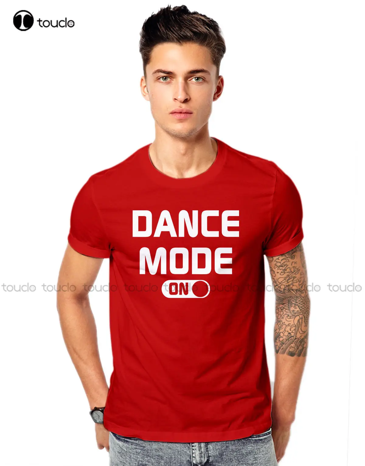 

Summer T Shirt Short Sleeve Cotton T Shirts Man Clothing Dance Mode on Funky Custom Design T Shirts Custom aldult Teen unisex