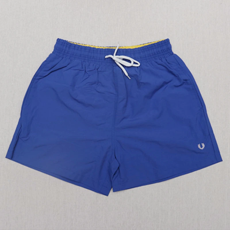 

UKFP02 Summer Casual Cool Shorts Gyms Fitness Sportswear Bottoms Male Running Training Quick Dry Beach Short Pants Wheat