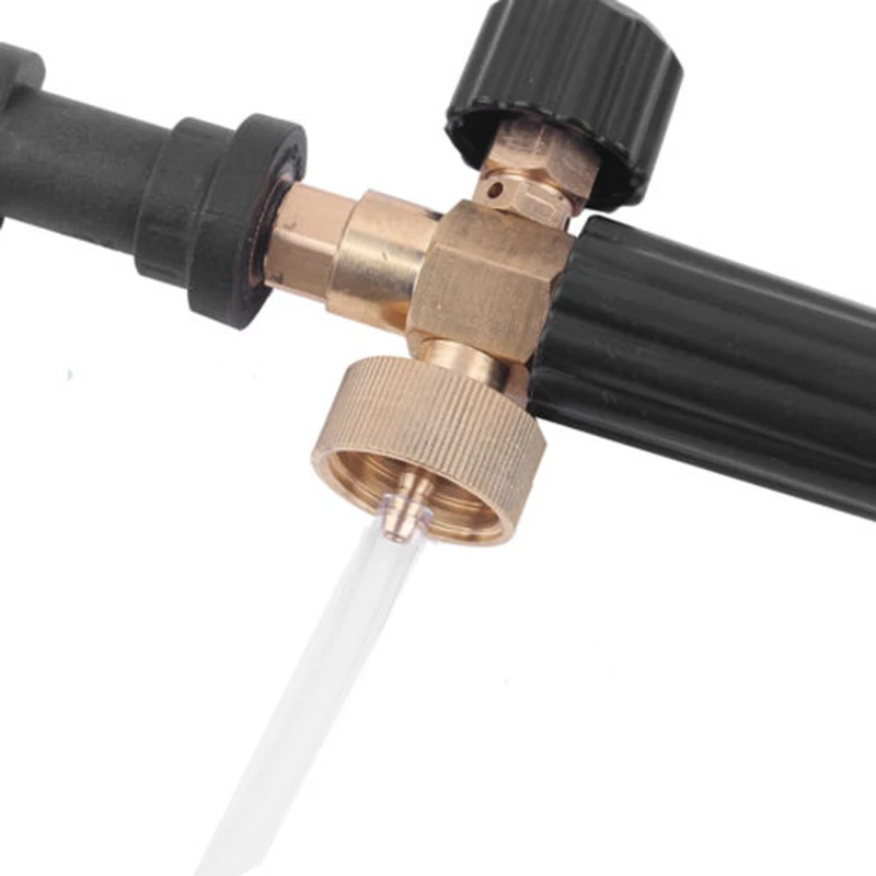 

12mm Snow Foam Lance Pressure Gun Car Wash Bottle Sprayer Jet For Karcher K2-K7