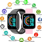 Смарт-часы D20 с Bluetooth для мужчин и женщин, умные часы с монитором кровяного давления, пульсометром, фитнес-браслет для Apple, Xiaomi, Android, 2021