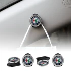 24 шт. многофункциональные автомобильные мини-Крючки для хранения наклейки для Alfa Romeo Spider GT Tonale 156 159 147 4C 8C 166 Giulia Giulietta