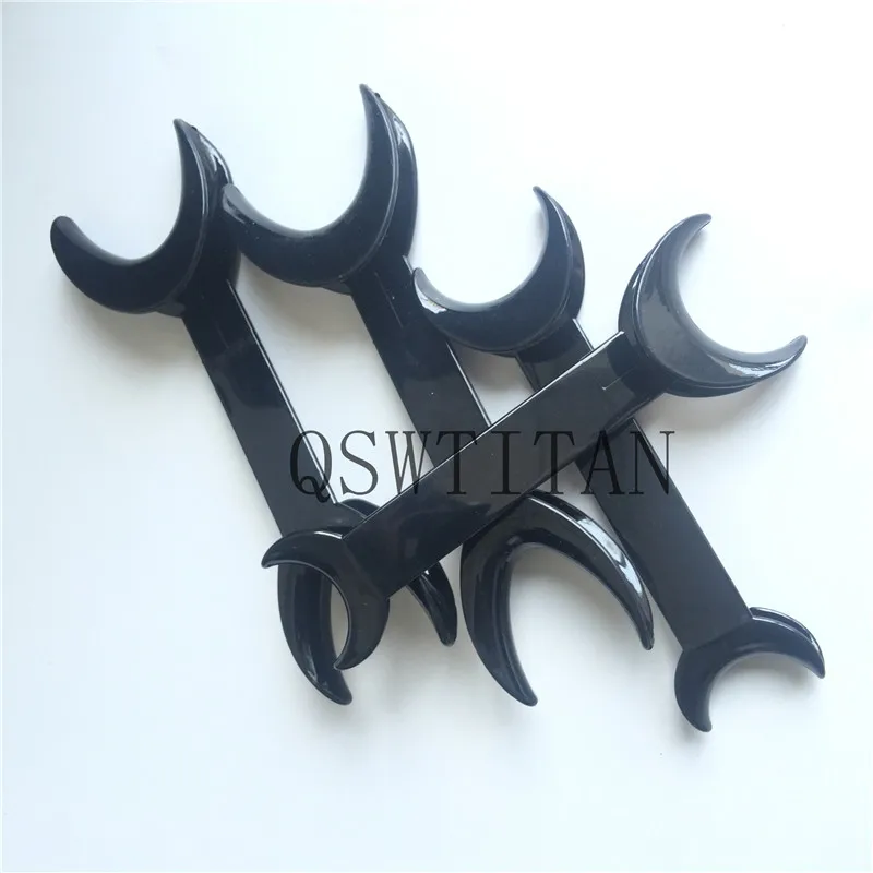 Лучшие 10 шт. черные зубные Двуглавые Т-образные интраоральные щеки губы