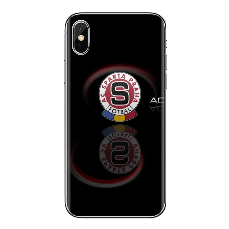 Картина Спарта Прага FC Логотип для huawei P Smart Y6 P8 P9 P10 Plus Nova P20 Lite Pro Mini 2017 SLA-L02 SLA-L22 2i TPU