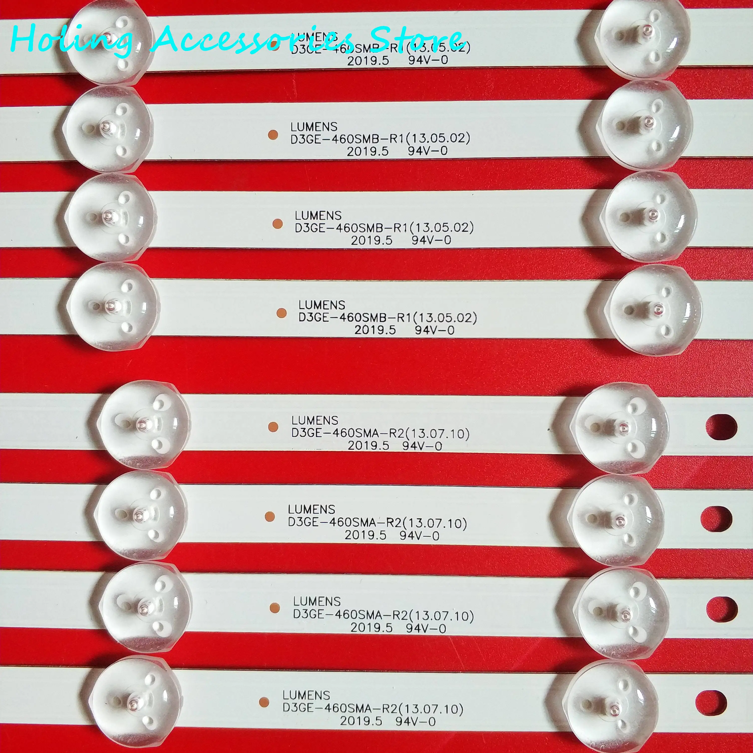 LED backlight strip 11 lamp for Samsung 4" TV 2013SVS46 CY-DF460BGLV1H D3GE-460SMB-R1 D3GE-460SMA-R2 UN46EH5000 UE46H6203
