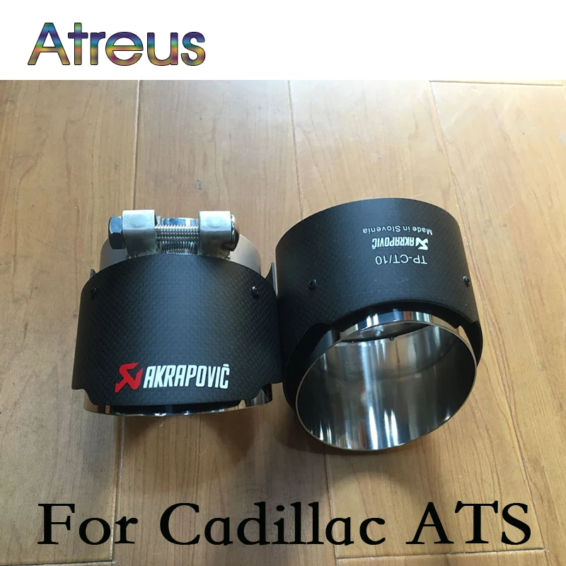 Akrapovic автомобильный глушитель для Cadillac ATS Jeep grand cherokee Prado Mazda 6 Atenza CX-5 CX5