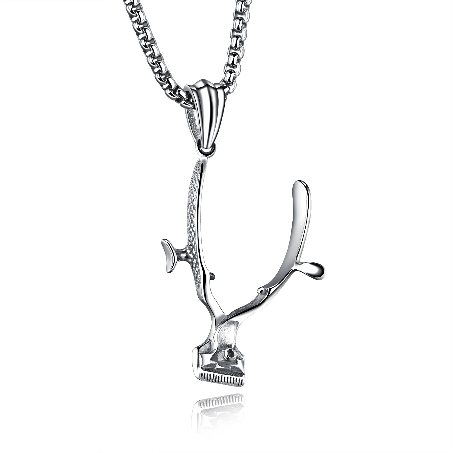 

Ожерелье из нержавеющей стали с высокой полировкой для мужчин и женщин GX1339