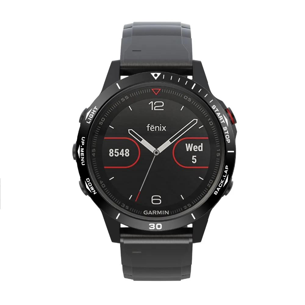 Безель, кольцо, умные аксессуары для Garmin Fenix 5 5X3 3HR, браслет для часов, клейкая крышка, металлическое кольцо с защитой от царапин, Безель