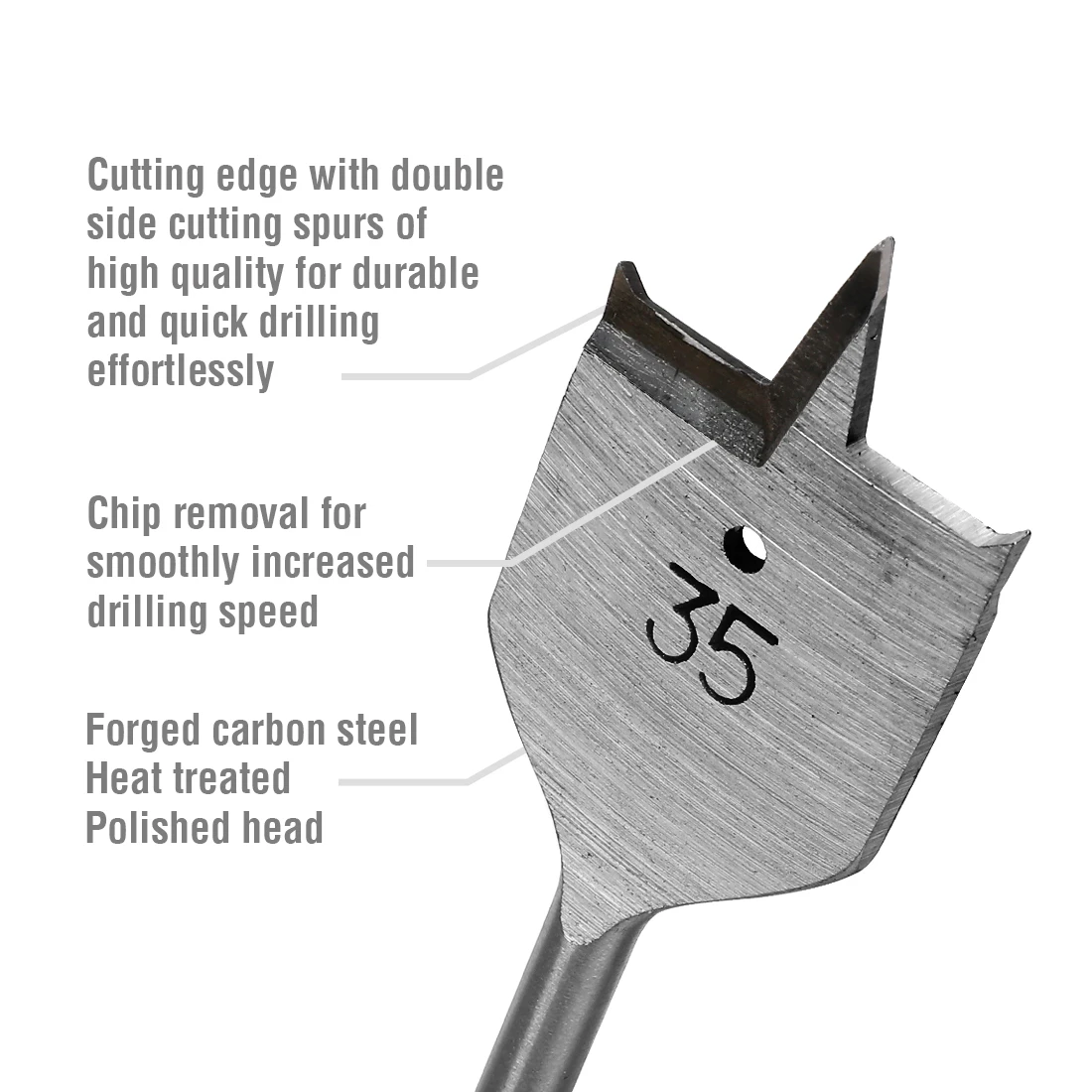 Набор сверл WORKPRO комплект из 13 насадок с лопаткой для работ по дереву|Сверла| |