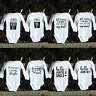 Двойни детская объявление беременности Пол раскрыть боди с длинным рукавом Baby Shower подарок для девочек и мальчиков грудного возраста из хлопка и Твин легкий костюм с шортами Прямая поставка