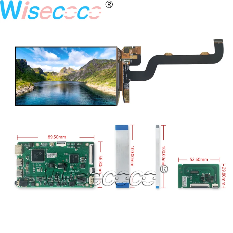 Placa controladora de panel sensible a la luz, dispositivo t&aacute;ctil de 5,5 pulgadas, IPS, OLED, 1080P, FHD, MIPI, 40 Pines, tipo C-2