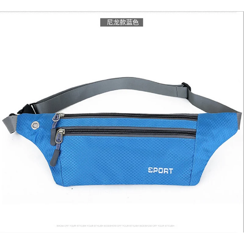 

Sale Waterproof Running Belt Bum Bag Waist Packs Pouch Fanny Pack Camping Sport Hiking Zip Bags