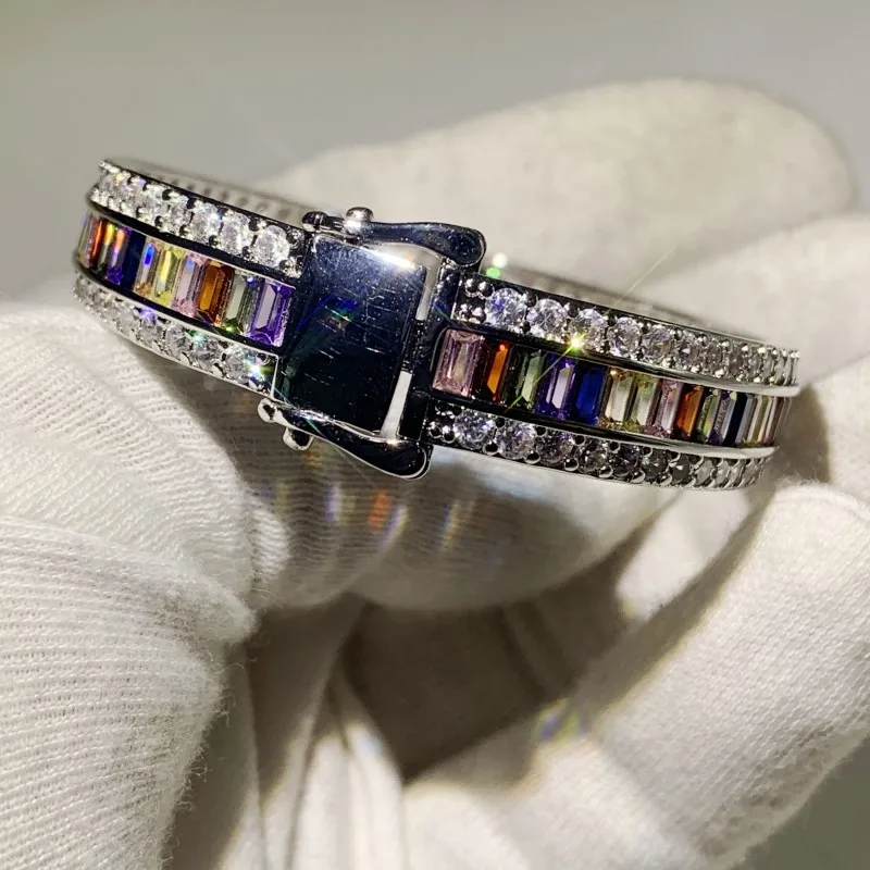 Классические женские модные ювелирные изделия из стерлингового серебра 925 пробы