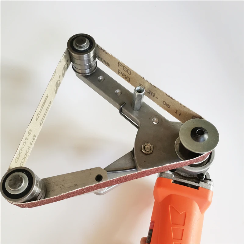 Stainless Steel Pipe Grinding Machine Polisher Angle Grinder Accessories Flexible Abrasive Belt High Molecular Driving Wheel | Инструменты