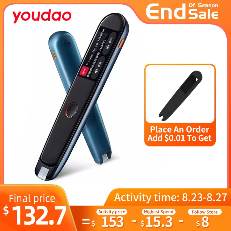 Словарь Youdao Pen 2 Pro сканирующее устройство для изучения языка многоязычный