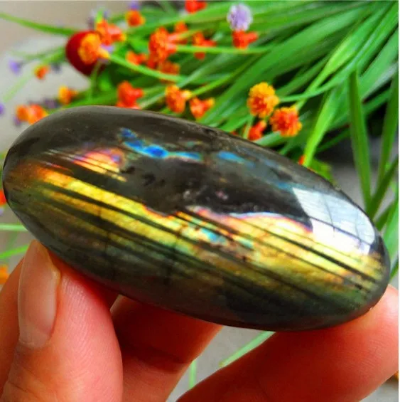 316 натуральный лабрадоритовый камень|Статуи и скульптуры| |