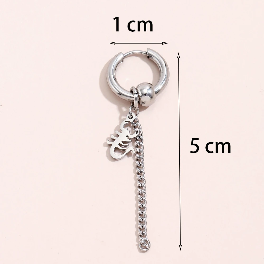 1 шт. женские серьги-гвоздики из нержавеющей стали |