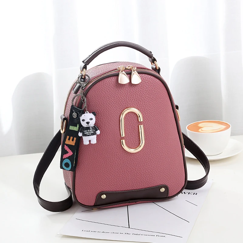 

Women's Fashion Backpack Student Schoolbag Large Capacity Outdoor Travel Backpack High Quality Ladies Luxury Bag 2021 New Bag