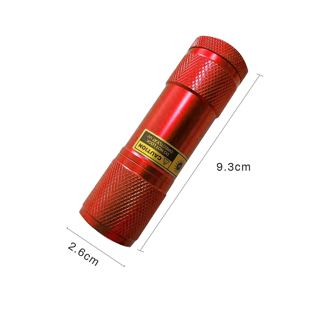 Фонарь с функцией увеличения 9 светодисветодиодный Ультрафиолетовый детектор