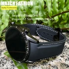 Ремешок силиконовый для часов, резиновый браслет с изогнутым концом для HUAWEI GT 2, Samsung Galaxy watch 3, 4, Omega Seamaster, 20 мм, 1921 мм, 22 мм