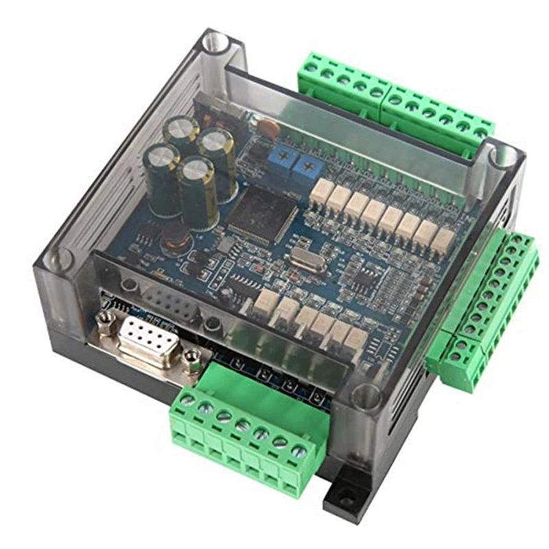 

FX3U-14MT PLC Industrial Control Board 8 Input 6 Output 6AD 2DA and RS485 RTC Compatible with FX1N and FX2N