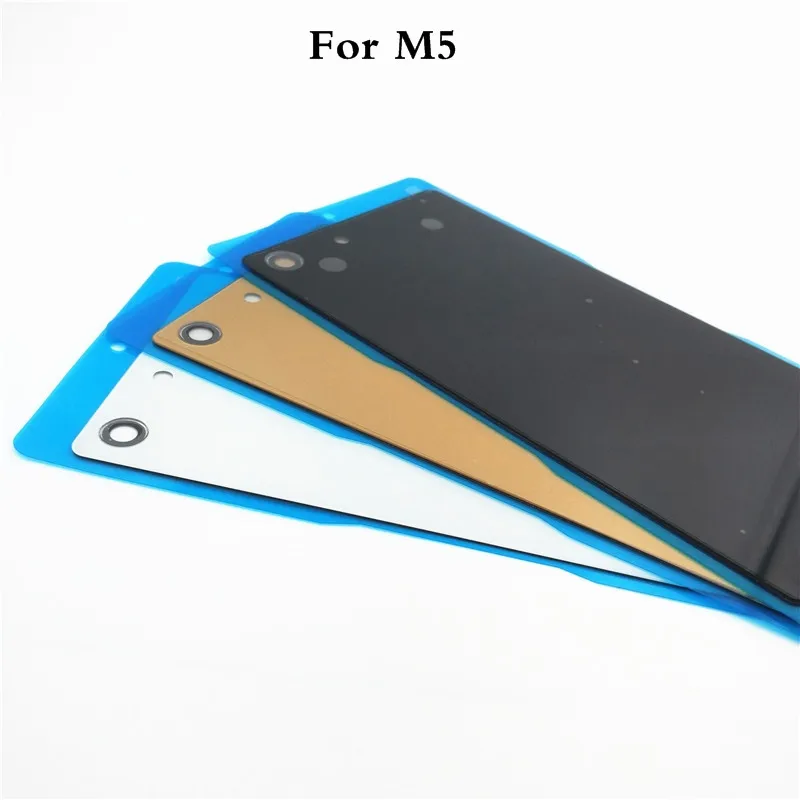 

Оригинальная Задняя стеклянная крышка батарейного отсека с NFC для Sony Xperia M5 E5603 E5606 E5653
