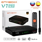 Приемник спутникового телевидения Gtmeida V7 Pro V7 Plus, обновленный DVBT2S2S2X Combo H.265 HEVC 10 бит USB WiFi Ccam CA, ТВ-приставка со слотом для карт