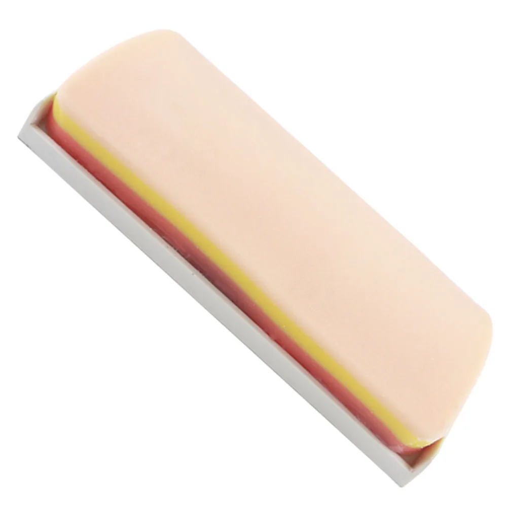 

Useful Suture Practice Tool Silicone Simulation Body Skin Suturing Material