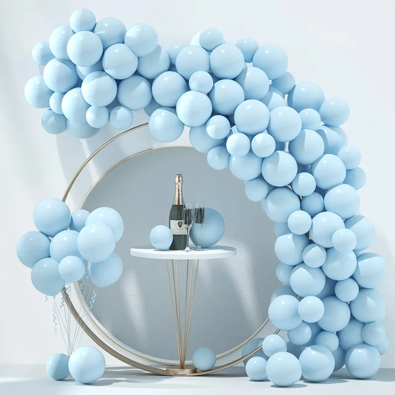 50/100pcs 5/10/12inch Candy Macaron Balloons Wedding Decoration Balloon Garland Arch Kit Rainbow Birthday Party Helium Baloon | Дом и сад