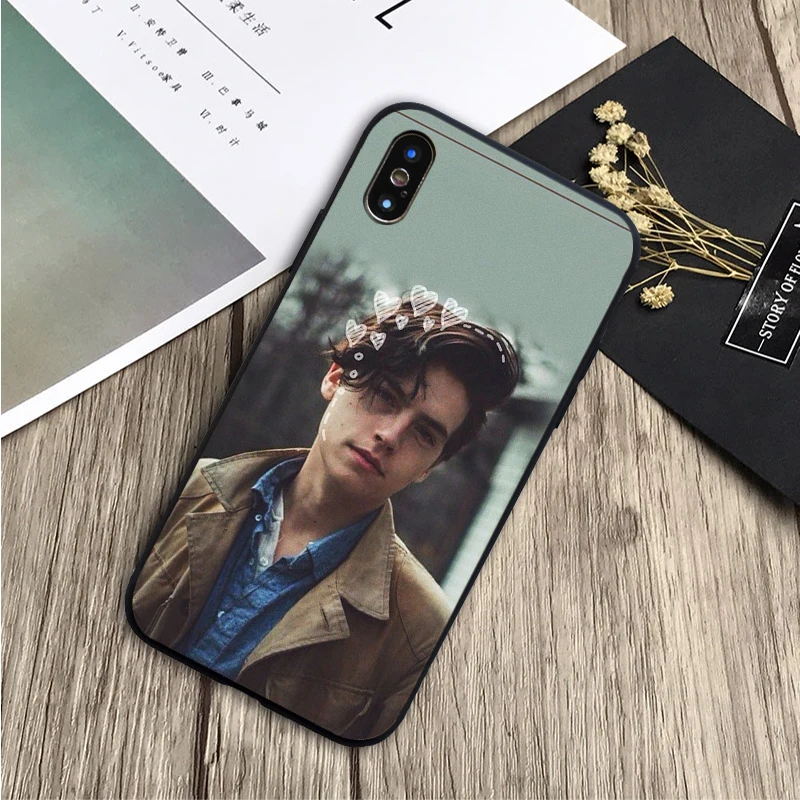 Ривердейл cole sprouse джагхеда Джонса чехол для телефона из мягкого силикона ТПУ с