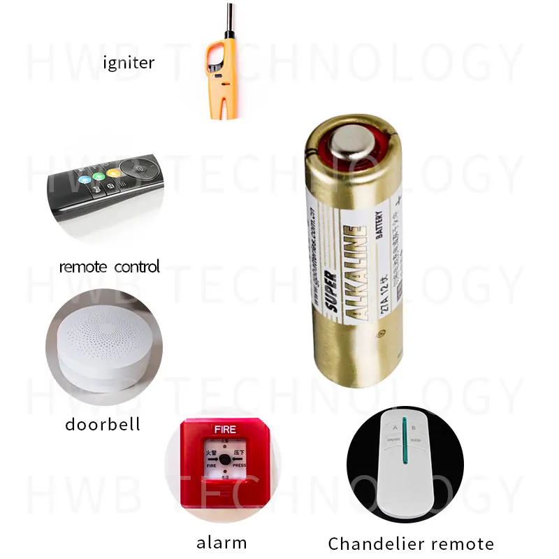 Щелочные аккумуляторные батареи высокой емкости 27AE 27MN 5 шт./лот 12 В 27A A27 с