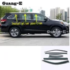 6 шт., пластиковые ветрозащитные стекла для Toyota Highlander 2020 2021 2022