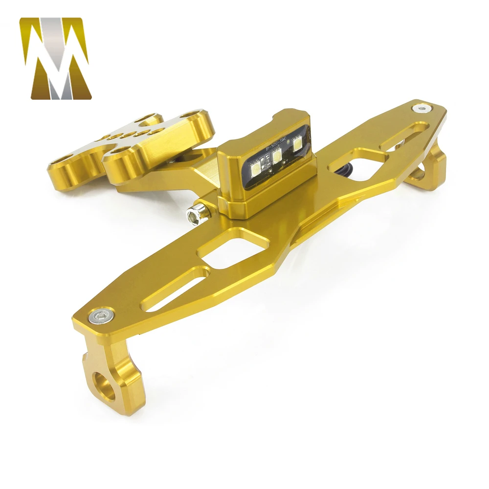 Кронштейн для номерного знака мотоцикла Yamaha TFX150 TFX 150 M SLAZ Kawasaki Z125 Z 125 рамка Рамка