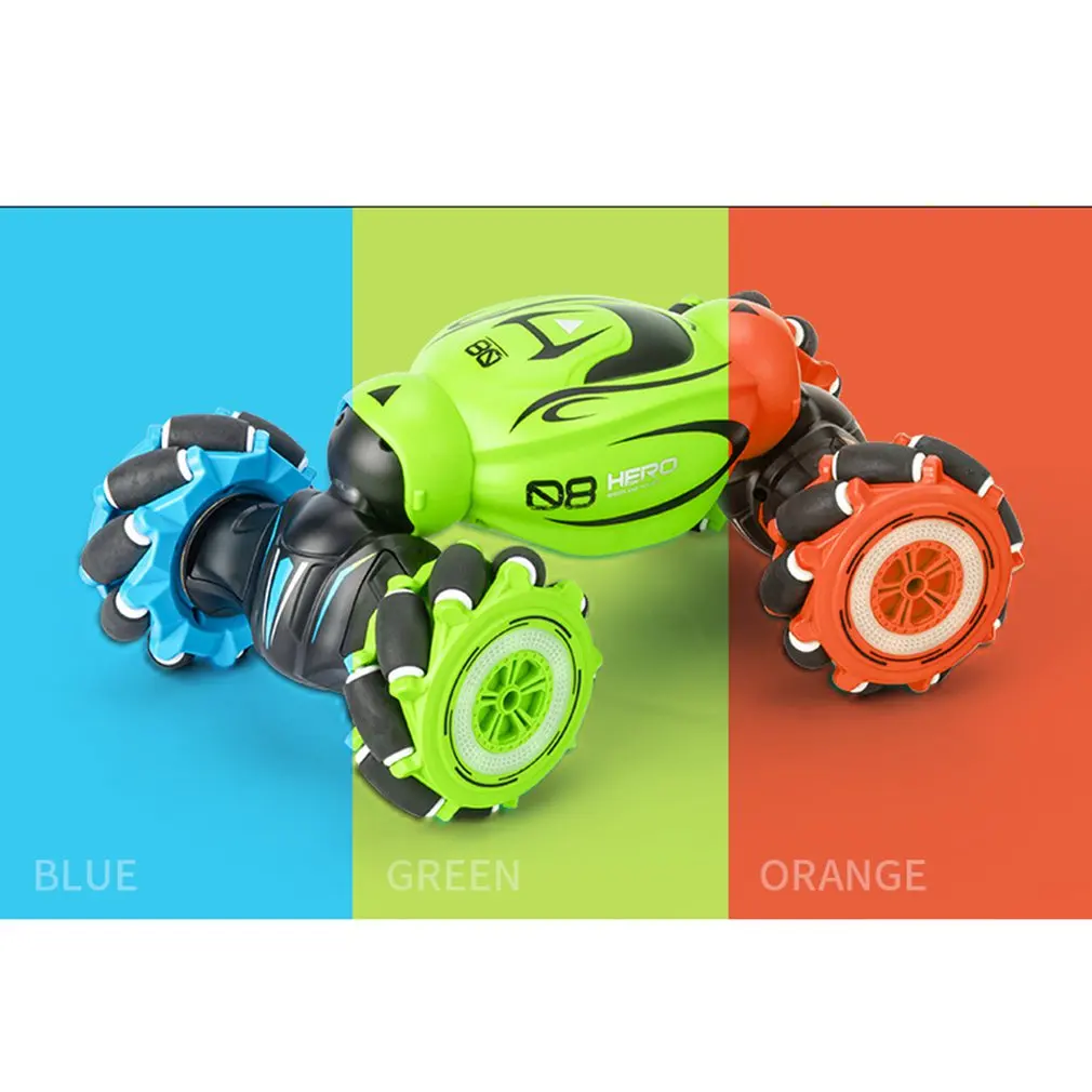 

1:16 4WD Radio Gesture Induction Music Light Remote Control Twist High Speed RC Car Stunt off Road Drift Vehicle Toy D876